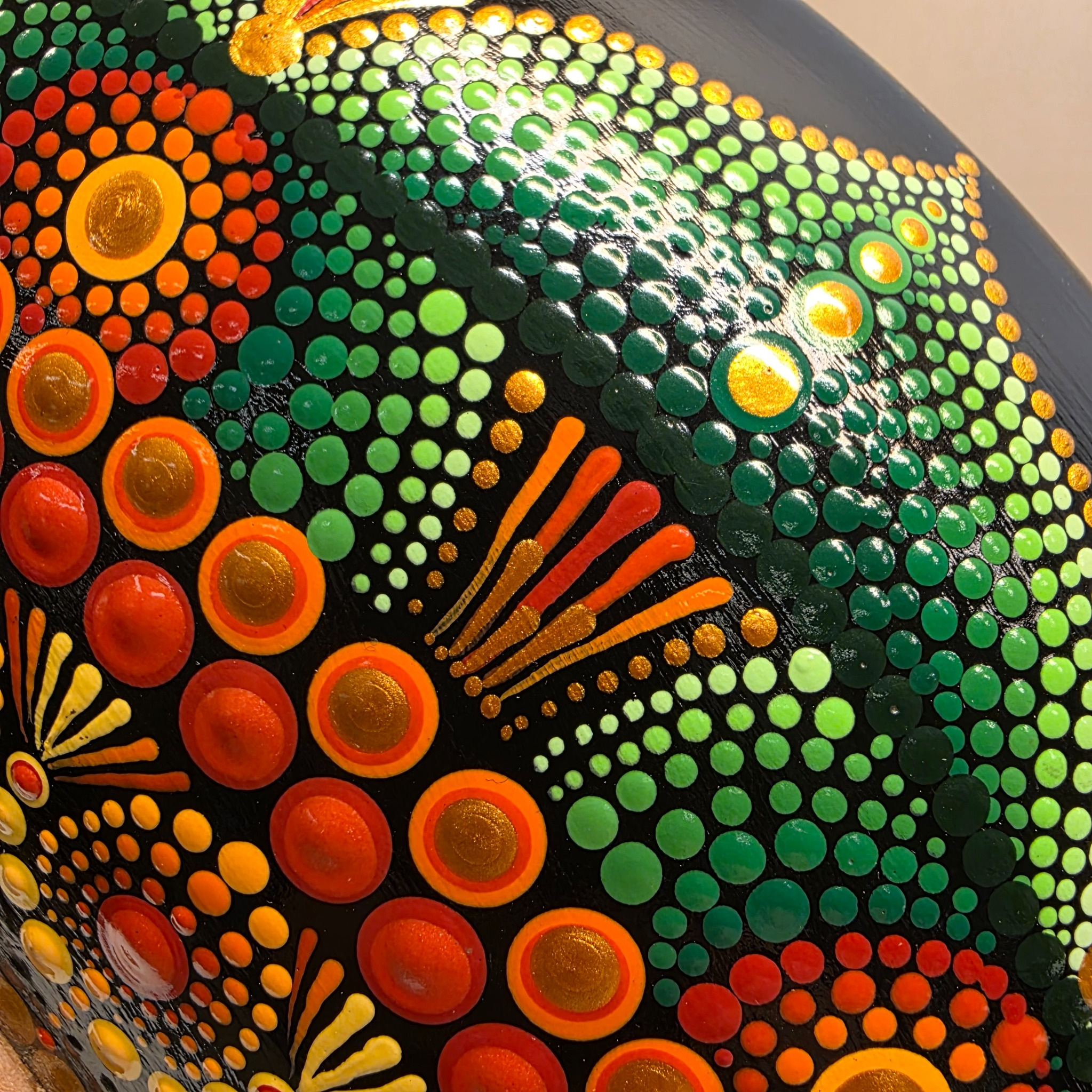 Dot art urn - Afbeelding 3